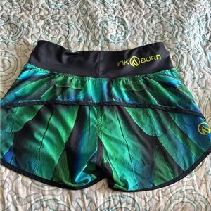 INKnBURN Leaf running shorts size 8